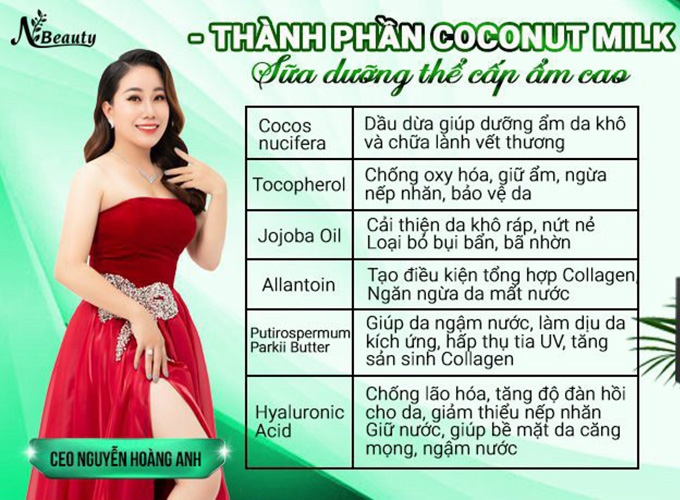 Hiệu ứng khủng từ siêu phẩm mới coconut milk