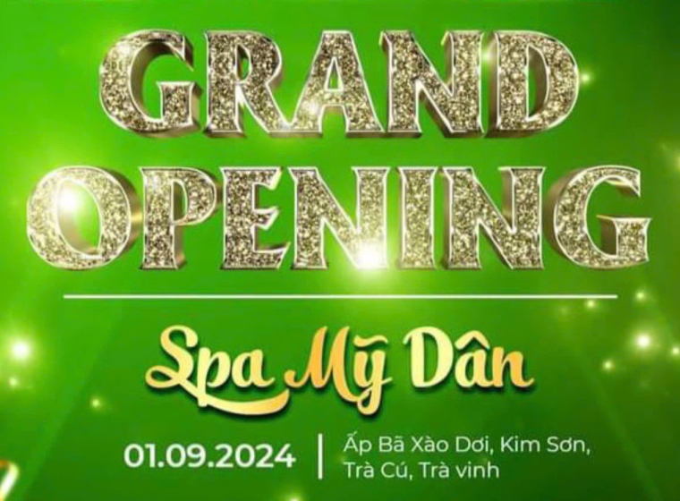 Tưng Bừng Khai Trương Spa N Beauty Mỹ Dân tại Trà Cú, Trà Vinh