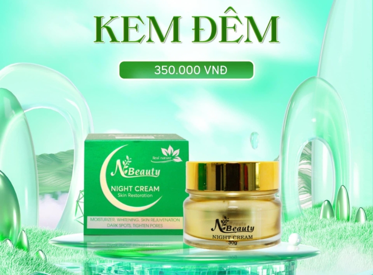 Khám phá thành phần nổi bật của kem đêm N Beauty