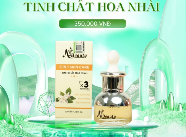 Khám phá thành phần nổi bật của Tinh Chất Nhài N Beauty