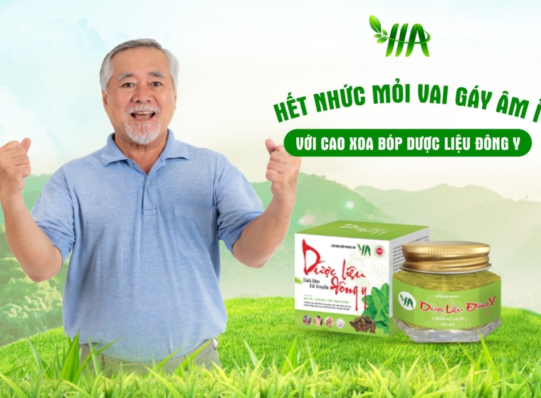 Hết mỏi vai gáy âm ỉ với cao xoa bóp dược liệu Đông Y