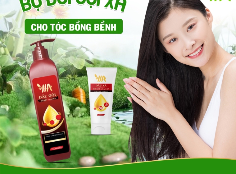 Bộ Đôi Gội Xả - Cho Tóc Bồng Bềnh