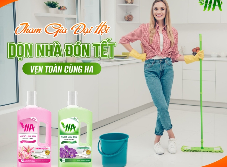 Tham Gia Đại Hội Dọn Nhà Đón Tết Vẹn Toàn Cùng HA