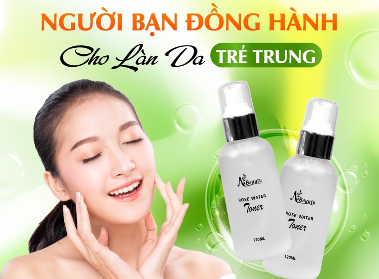 Toner- Người bạn đồng hành cho làn da trẻ trung