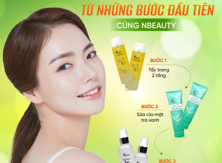 CHĂM DA KHOA HỌC TỪ NHỮNG BƯỚC ĐẦU TIÊN CÙNG NBEAUTY 