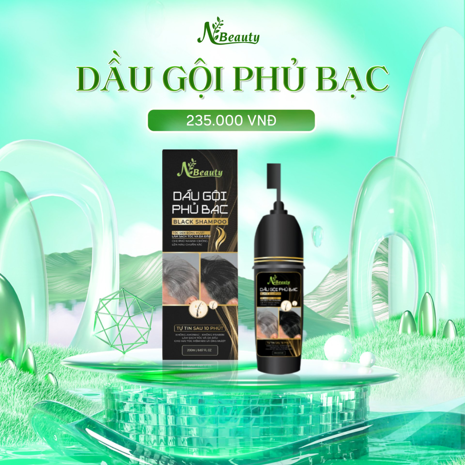 Dầu gội phủ bạc 