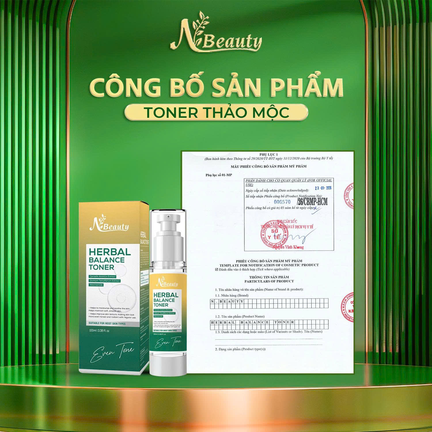 Toner Thảo Mộc