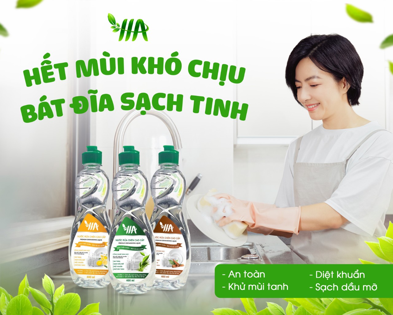 Nước rữa chén HA