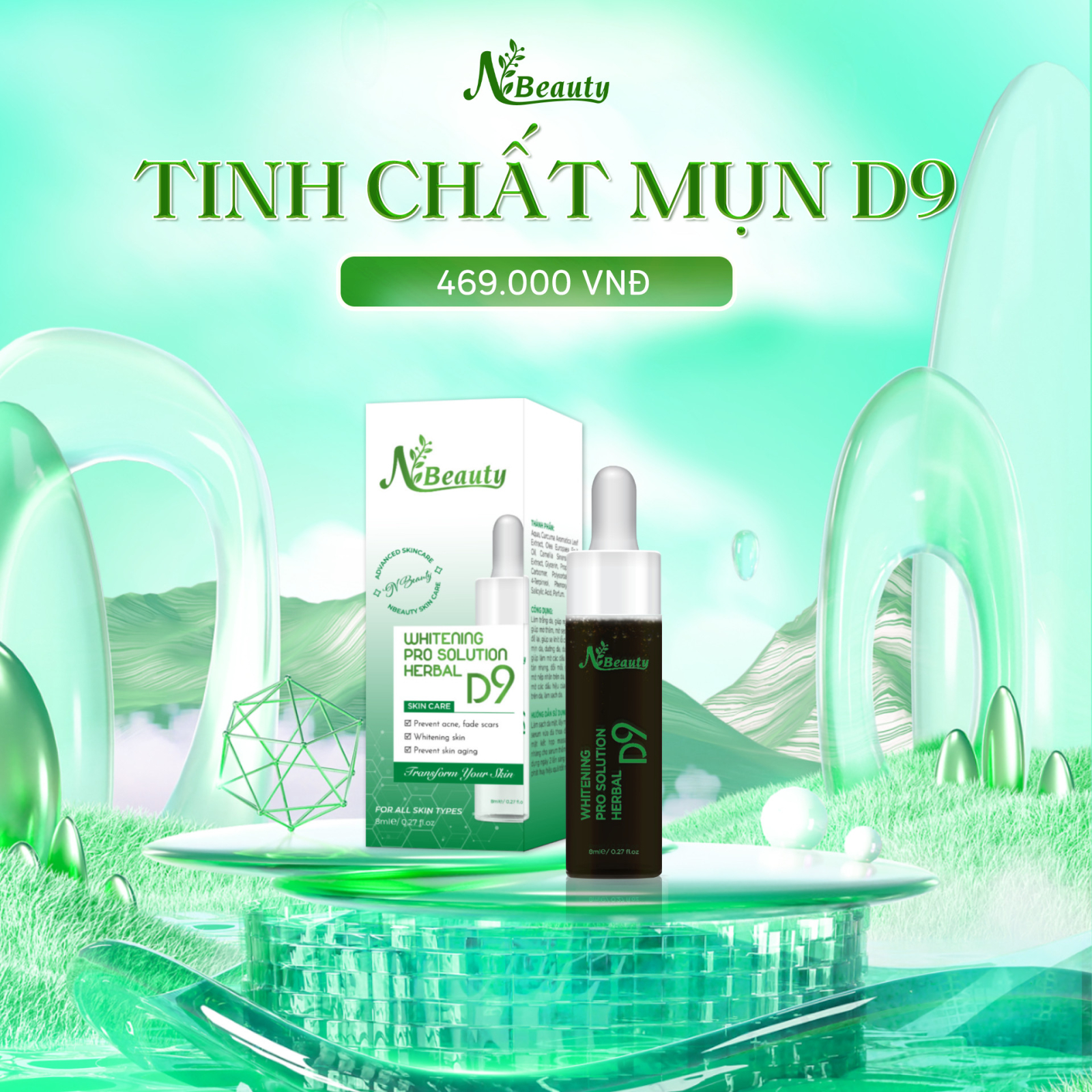 Tinh Chất Sạch Mụn D9